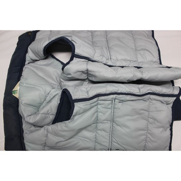 REI women's vintage stand up collar snap front winter puffer‎ ski vest 16 - Picture 6 of 15